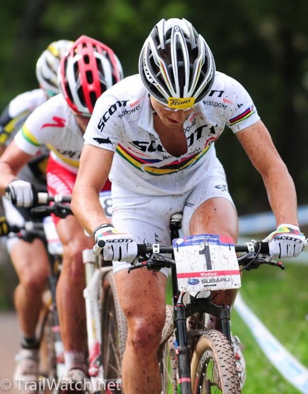World Champion Nino Schurter (Scott Swisspower) leading the race