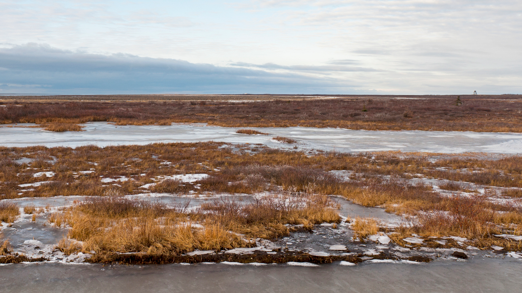 Hudson Bay in the Manitoba wilderness 