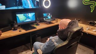 news editor trying out razer project carol