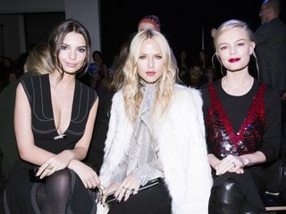Emily Ratajkowski, Rachel Zoe & Kate Bosworth At New York Fashion Week
