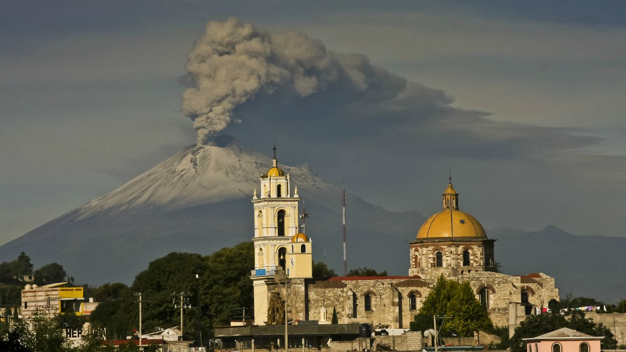 Volcano, Mexico, Popocatepetl