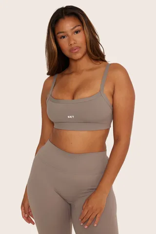 Sportbody® Scoop Bra - Stone