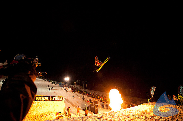 winter teva mountain games ski jump