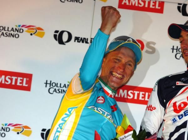 Enrico Gasparotto (Astana Pro Team) finished 3rd in 2010 but won Amstel in 2012