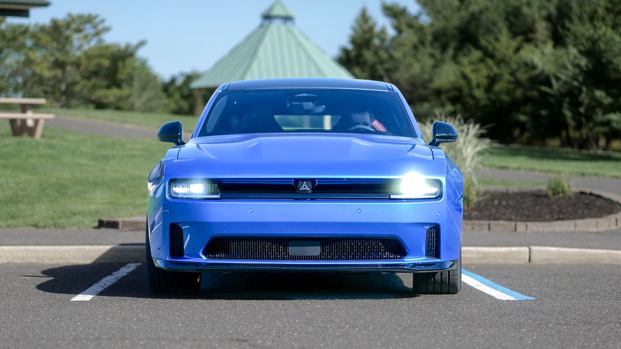 2025 Dodge Charger EV test drive.