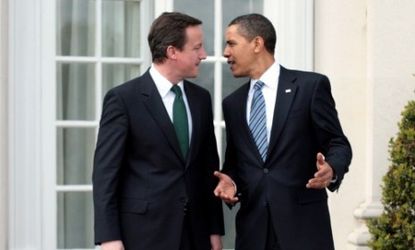 Obama and Cameron met when Obama visited the UK last April.