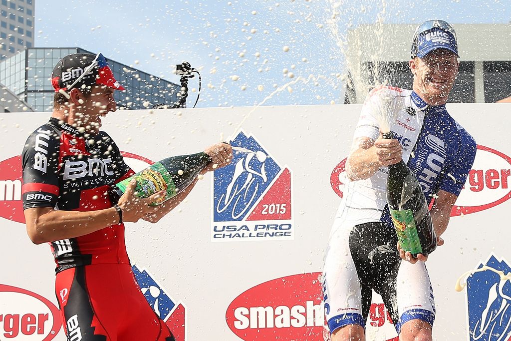 Sierra Nevada beer time on the podium