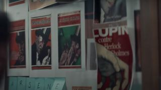 Lupin and Herlock Sholmes posters in Lupin