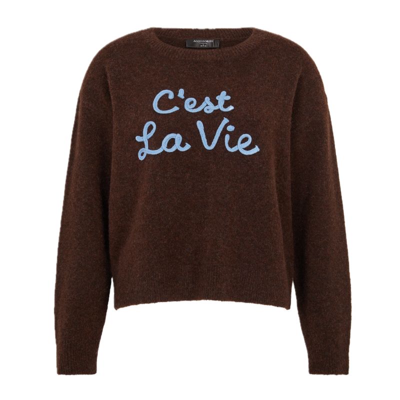 Accessorize x Good Manners Style, C'est La Vie Jumper