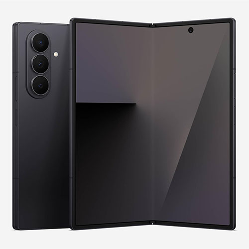 The Samsung Galaxy Z Fold 7 on a white background.