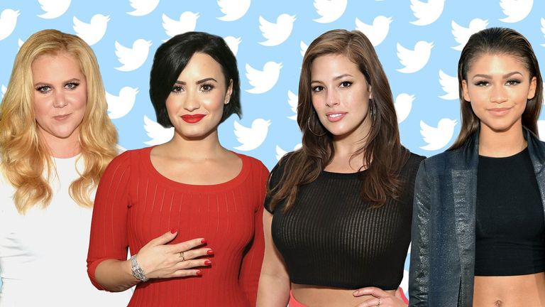 Two female celebrities who have sent powerful feminist tweets.