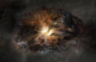 Luminous Galactic Explosion