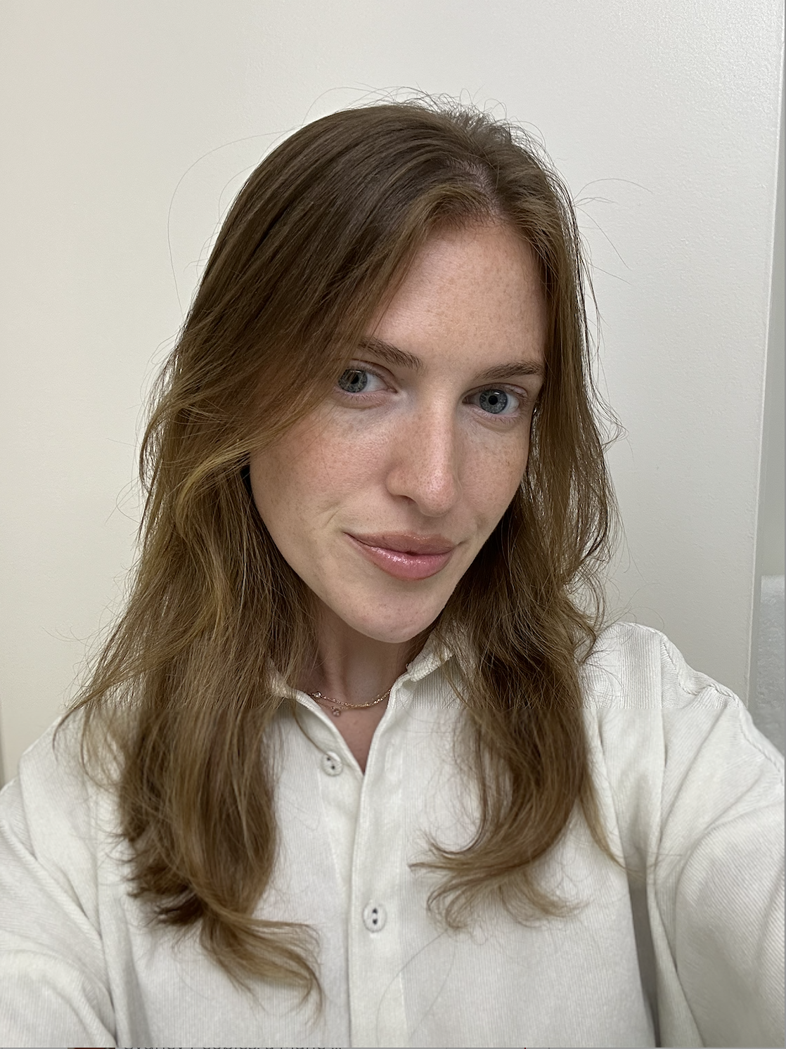 Emily, a Marie Claire tester after testing Madison Reed Color Reviving Gloss