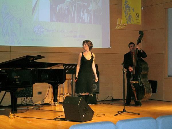 Jazz concert at the team presentation.
