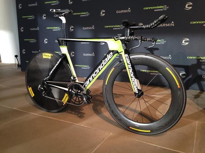 The new team will be riding Cannondale Slice RS bikes against the clock