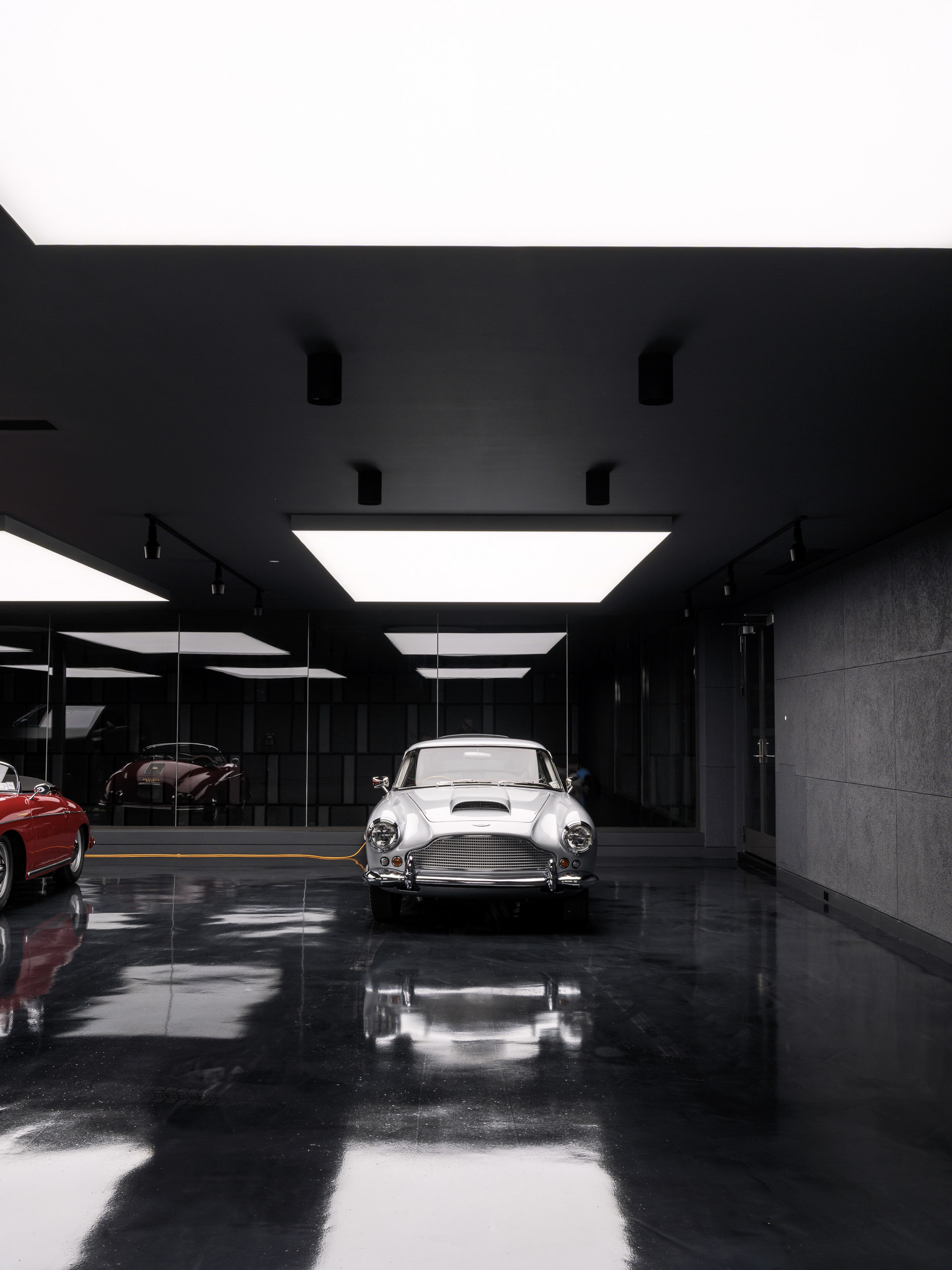 Nathan Orsman Design for a garage for luxury cars in the Hamptons