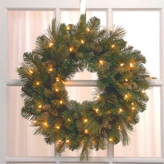Classic pine christmas wreath