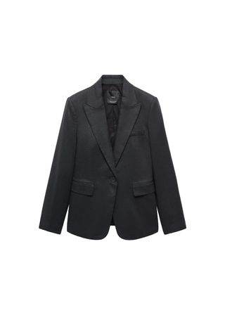 100% Linen Suit Blazer - Women