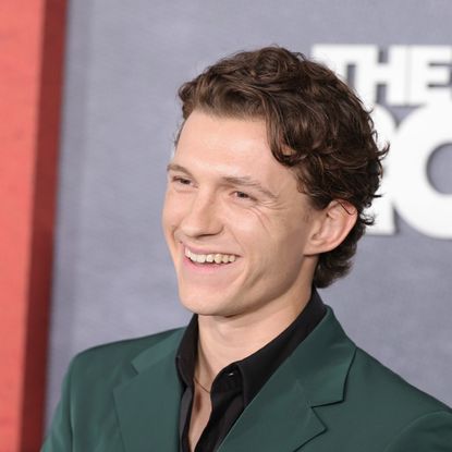 Tom Holland closeup on the red carpet