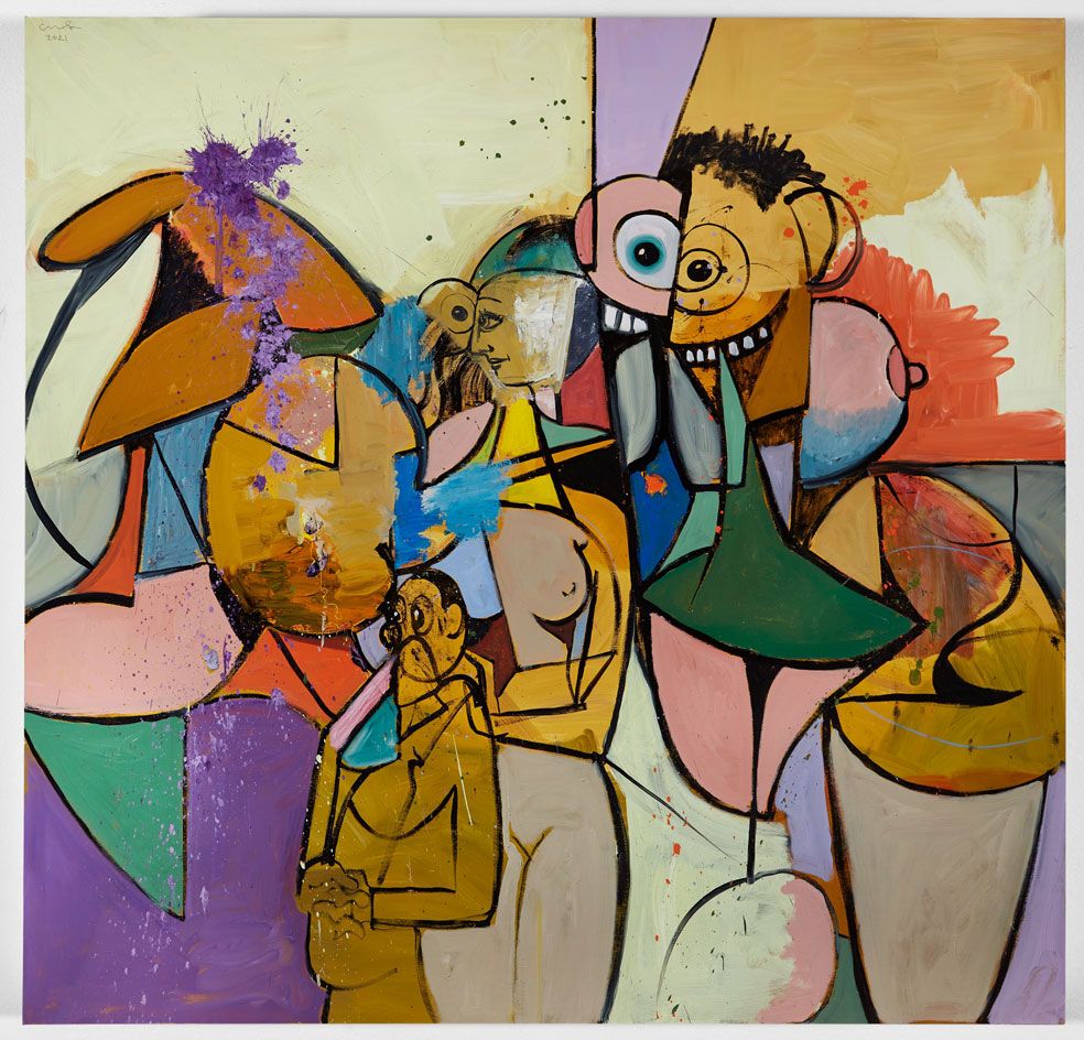 Interview: at home with American artist George Condo | Wallpaper