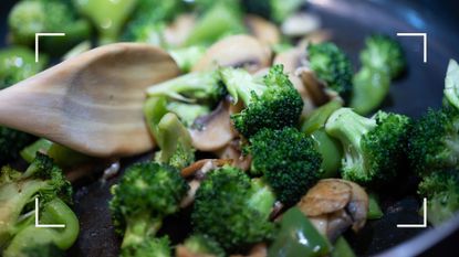 Bowl of broccoli, one of the foods high in folic acid