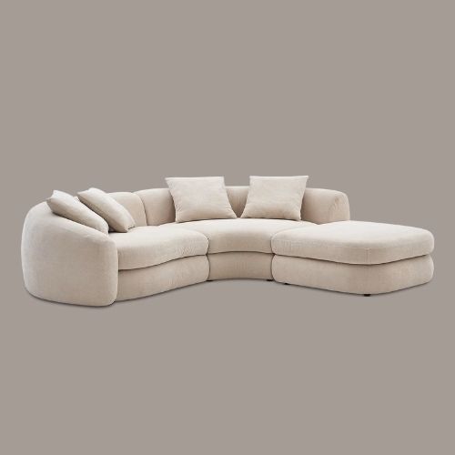 Castlery, Fable Performance Fabric Single Arm Corner Sofa
