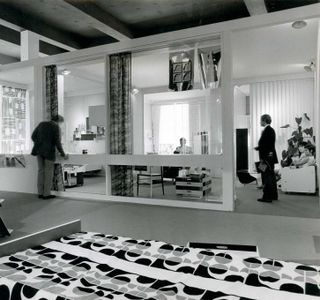 Gio ponti black and white archive image