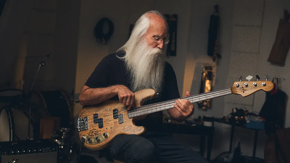 “I’ve used this guitar on 2,000 albums”: Fender recreates session legend Lee Sklar's iconic P-Bass – used on records by James Taylor, Phil Collins and Jackson Browne