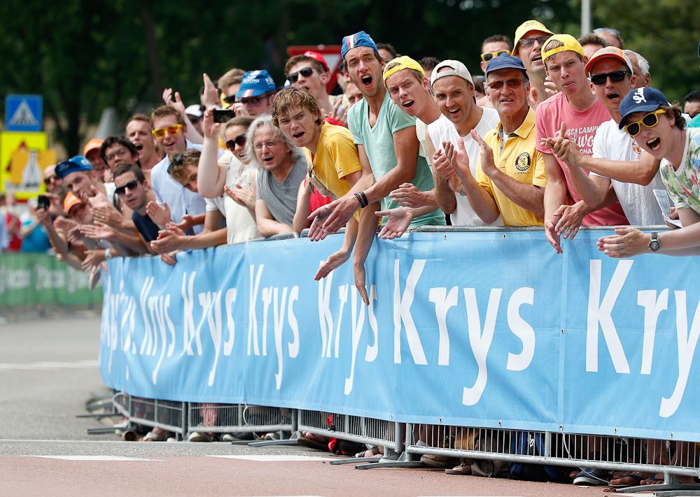There was no shortage of rambunctious fans on Saturday.