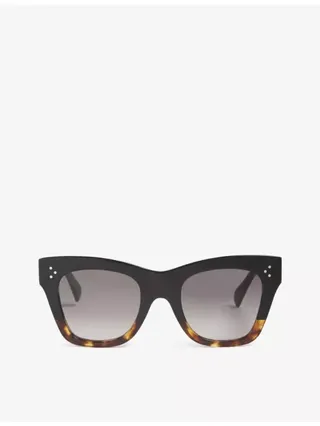 Cat-Eye Frame Sunglasses