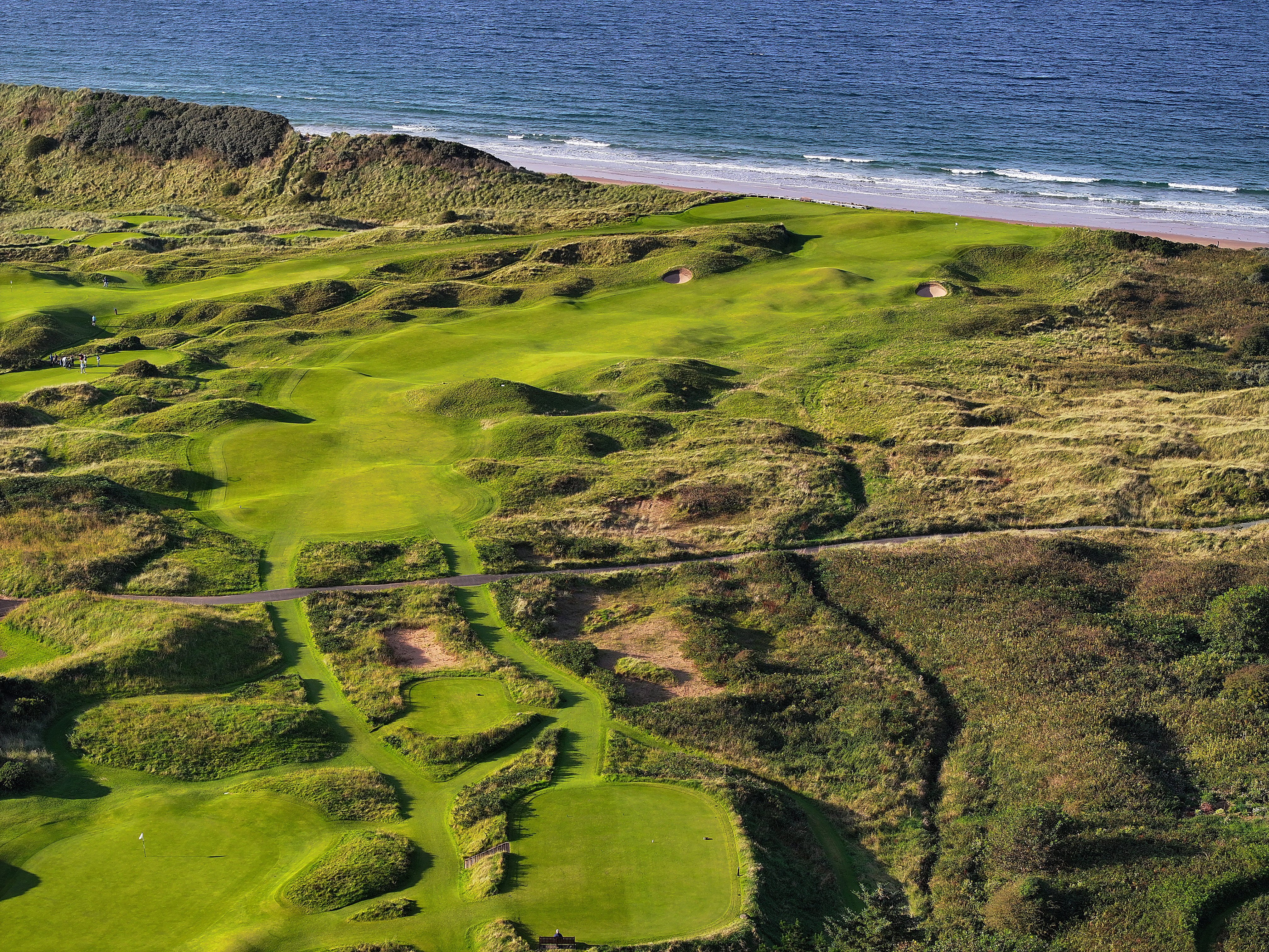 5th hole at Royal Portrush