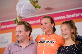 Chantal Blaak (Boels-Dolmans) takes over the race lead at Boels Ladies Tour