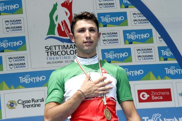 Dario Cataldo (Omega Pharma-Quickstep) is the new Italian time trial champion