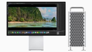 Apple Mac Pro 2023 with monitor