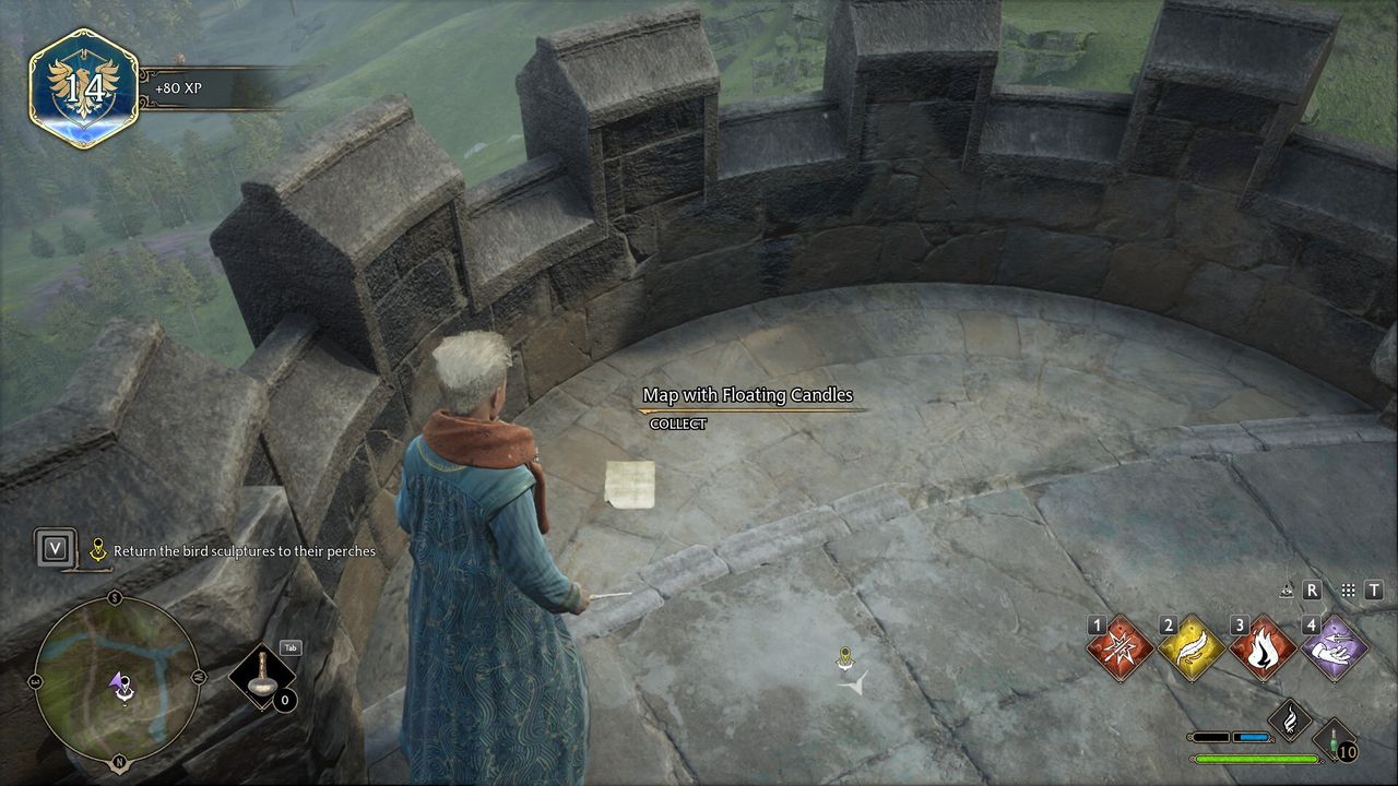 Hogwarts Legacy Ghost of Our Love treasure map