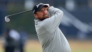 Shane Lowry takes a shot at the Alfred Dunhill Links Championship