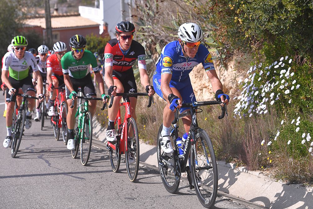 Quick-Step's Philippe Gilbert and BMC's Stefan Kung