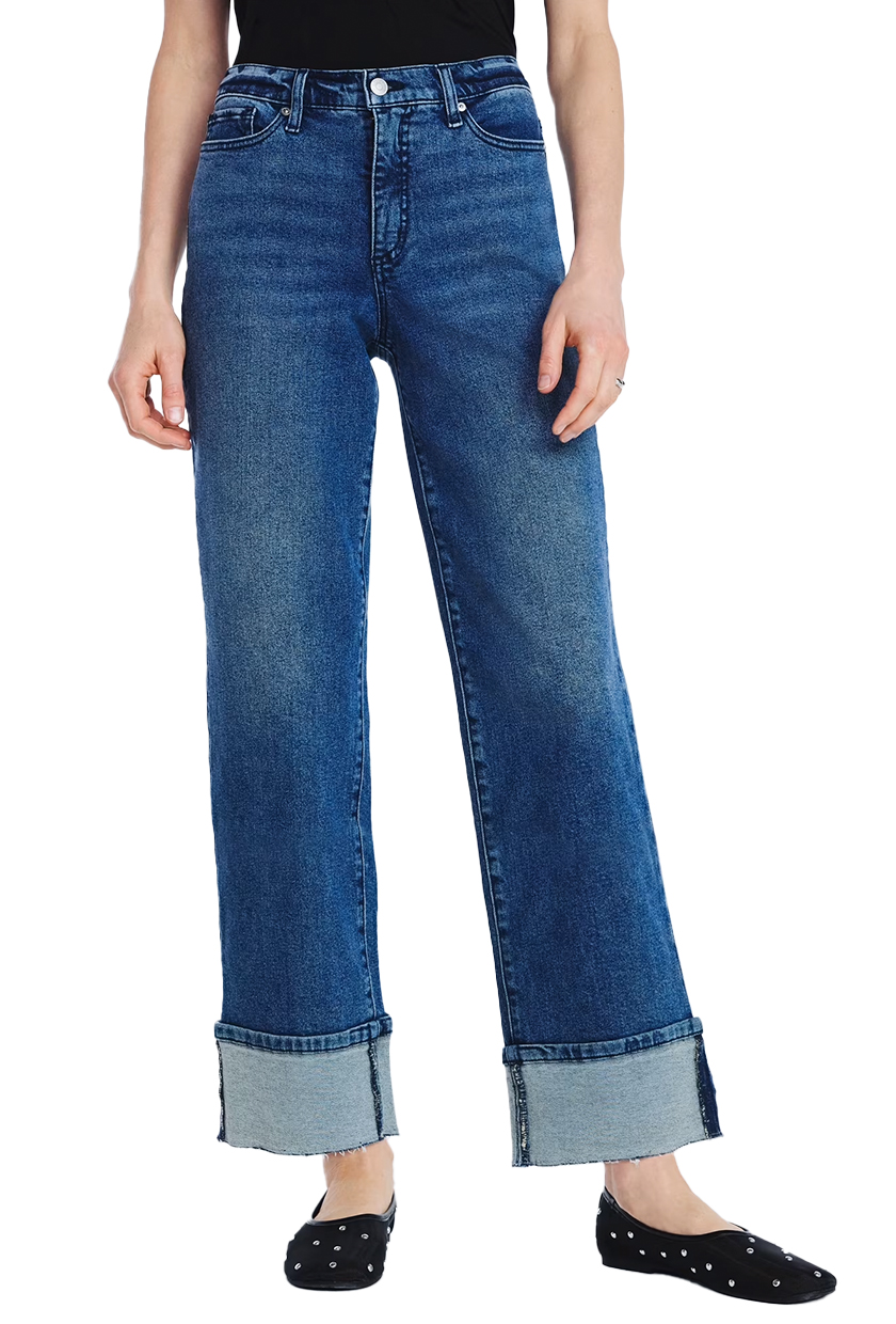 Scoop, Benton Cuffed Ankle Jeans