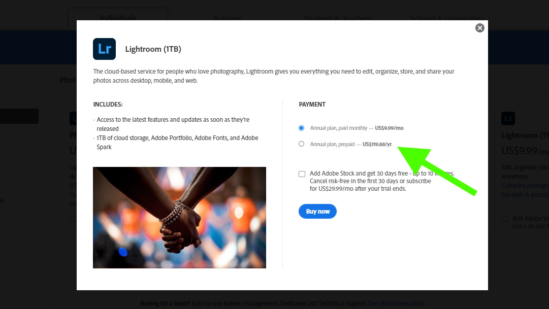 Lightroom Plan