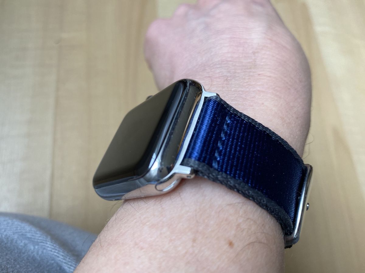 Clockwork Synergy Seat Belt Nato Apple Watch Band