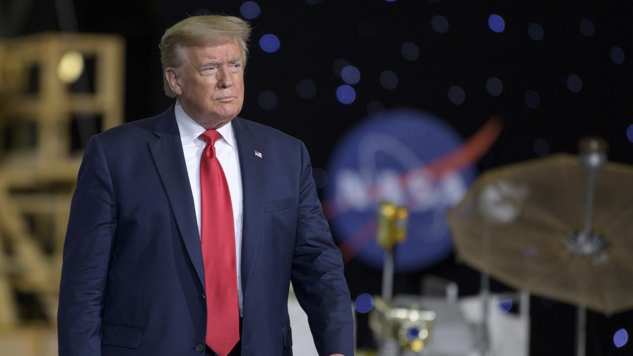 Trump signs sweeping executive order aimed at 'ensuring American space superiority'