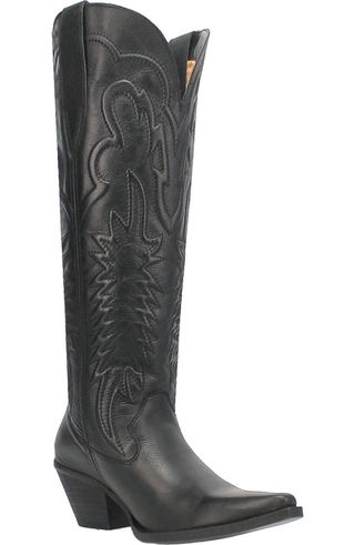 Raisin Kane Knee High Western Boot