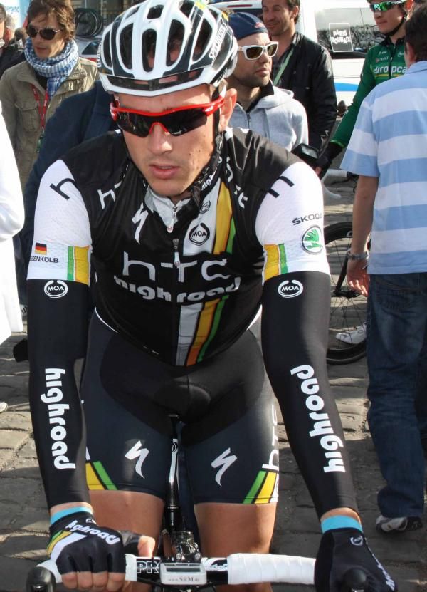 John Degenkolb (HTC-Highroad) is looking to gain experience on the pave.