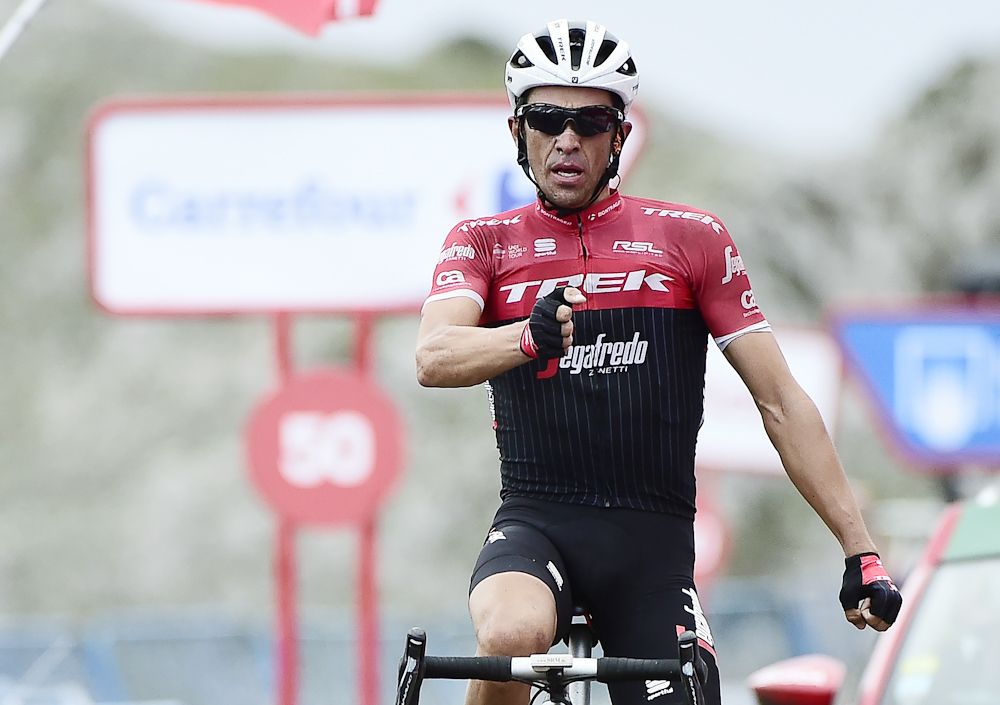 Alberto Contador wins stage 20 at the Vuelta a Espana