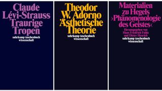 Type-only covers of German novels