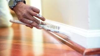 How to paint over gloss skirting boards