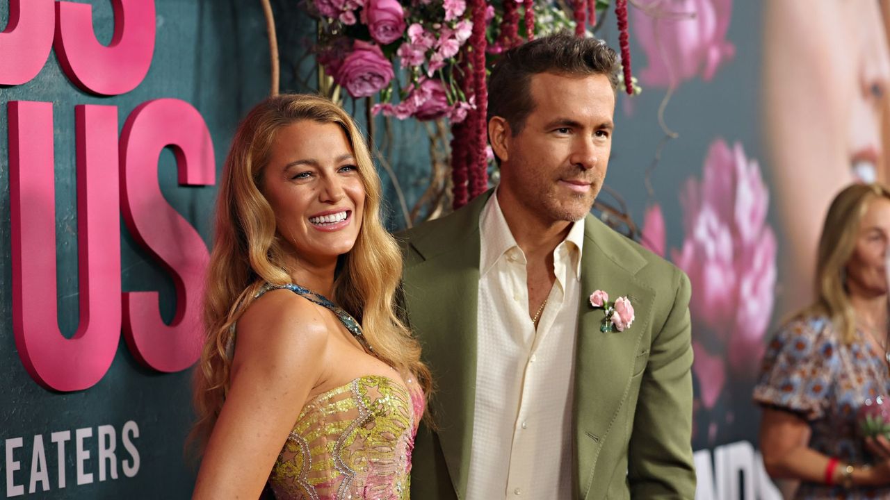 Blake Lively and Ryan Reynolds attend the premiere of &#039;It Ends With Us&#039;