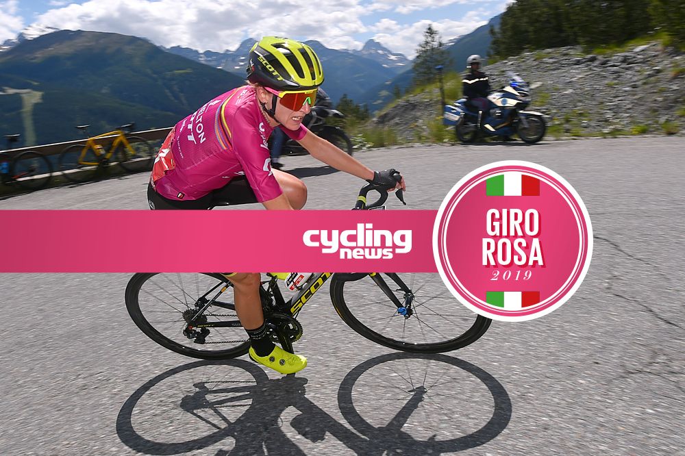 Annemiek van Vleuten (Mitchelton-Scott) wins stage 5 at the Giro Rosa