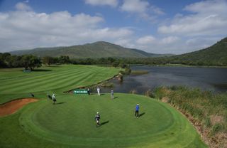 A general view of the Gary Player Country Club at the Nedbank Golf Challenge