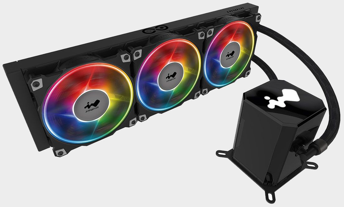 InWin dual-pump liquid cooler